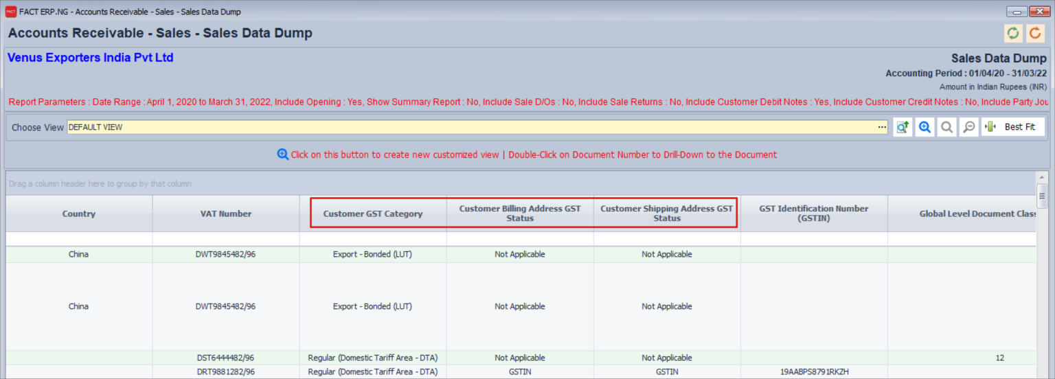 FACT Software | Version 7.0.7 - FACT Software